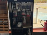 a drink dispenser that is on display in a store
