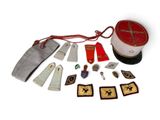 a lot of items that are sitting on a table