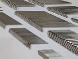a lot of blades that are laying on a table