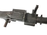 an old machine gun on a white background with a white background