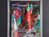 gros plan d'une carte pokemon dans un étui en plastique