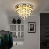 Lot de 10 articles luminaires cristal moderne différentes fo…