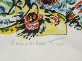 a picture of a picture of a painting on a piece of paper