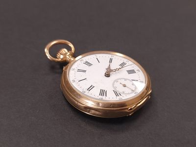 Montre De Col En Or 18 Carats - Marque C. Crettier - Occasion, Pour Femme