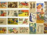 de nombreuses photos de personnes et d'animaux accrochées au mur