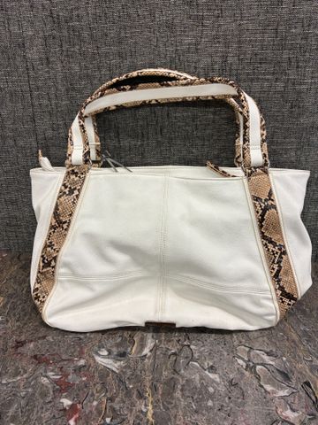 MELLOW YELLOW – Sac à main en simili cuir blanc