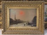 a picture of a picture of a painting on the wall