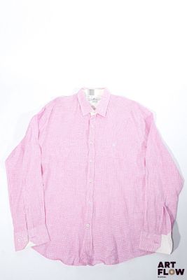NCS - Chemise rose à manches longues à motifs micro pied-de-…