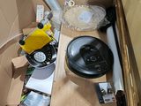 a box full of stuff that is sitting on top of a table