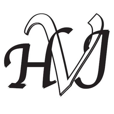 un logo en noir et blanc comportant les lettres h et u