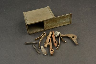 a lot of tools that are laying out on the table