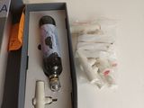 a box with a toothbrush and a tooth brush in it