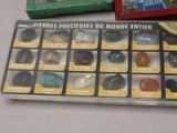 a box of rocks and a box of candy on a table