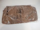 a plastic bag with a zipper on it on a table