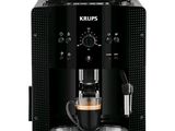 gros plan d'une machine à café sur fond blanc