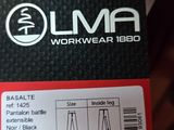the label on the back of a pair of men ' s workwear