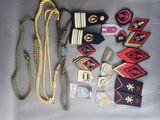 a lot of military items that are laying out on a table