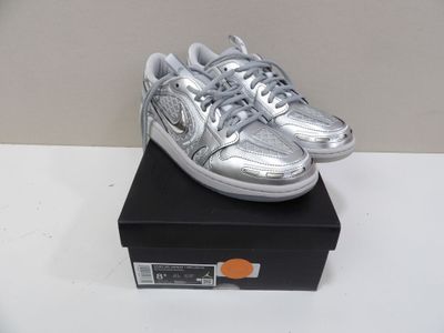 nike air force 1 low metallic silver