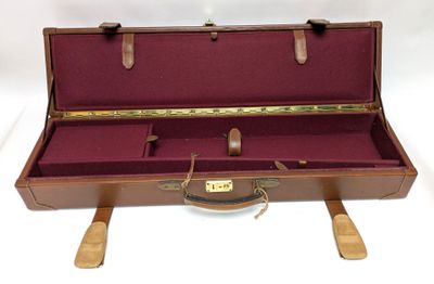 a suitcase that is open and sitting on a table