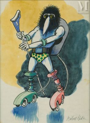 SHELTON, Gilbert (né en 1940) Freaks brothers.