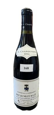 1 bouteille HERMITAGE, "Monier de La Sizeranne", M. CHAPOUTI…