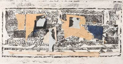 une image d'une œuvre d'art représentée sur une feuille de papier