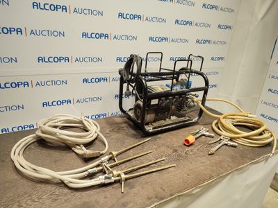 SAT - POMPE À INJECTION DE PRODUIT -  - MISE EN SERVICE  - Numéro de s