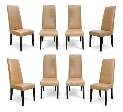 FENDI CASA Ensemble de 8 chaises pour table à dîner