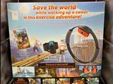 a box with a steering wheel on it that says save the world while working up a sweet in this exercise adventure