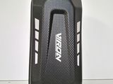 an image of a black hard case with a zipper on it