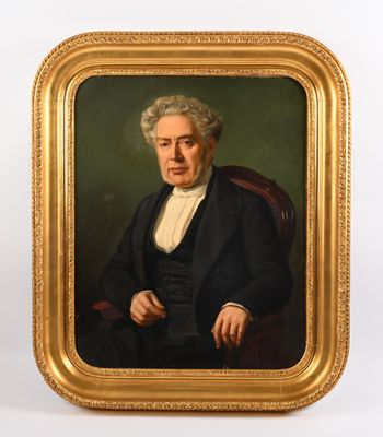 Ecole FRANCAISE, 1849 Portrait d’homme