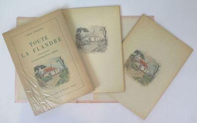 three books sitting on top of each other on top of a table