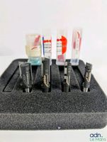 Lot de 4 porte-outils de défonçage à plaquettes réversibles … (photo 2)