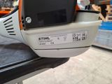 a close up view of a stihl blower on a table