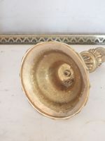 PAIRE DE FLAMBEAUX en bronze ciselé et doré à fût balustre e… (photo 3)