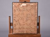 a picture of a wooden easel with a picture on it