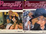 two covers of a comic book with a picture of a woman and a man