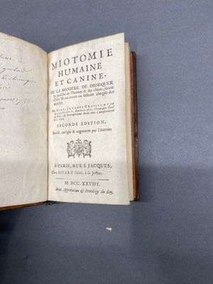 MEDECINE -VETERINAIRE René Jacques CROISSANT DE GARENGEOT