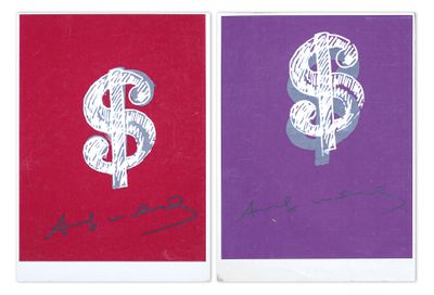 deux cartes sur lesquelles est représenté un signe « $ » et une autre sur laquelle est représenté un signe « $ »