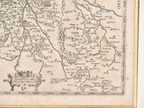 an old map of the middle of the middle ages of europe