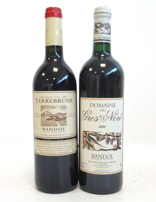 Lot de 2 blles comprenant : - 1 Blle BANDOL rouge mise Domai… - Photo 1