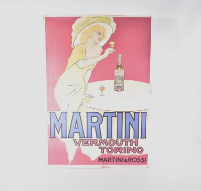 Affiche publicitaire vintage « Martinii Vermouring » par Martin Bros
