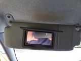 a rear view mirror in the back seat of a car