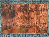 an image of a painting of a man and a woman on a wall