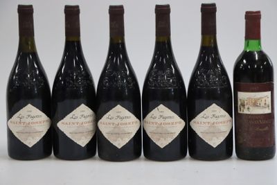 Lot de 6 Bouteilles de Vins Rares Les Fagottes et Mas d’Adalt - Photo 1