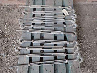 a lot of wrenches that are sitting on a pallet