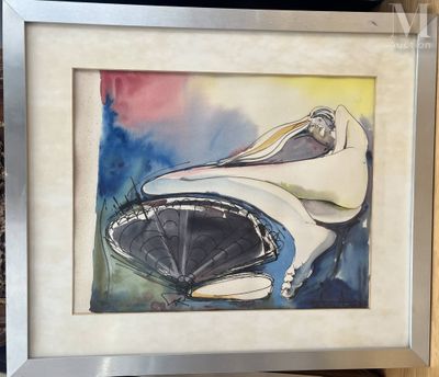 a picture of a picture of a large fish in a picture frame