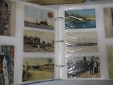 a book with pictures of military ships on it