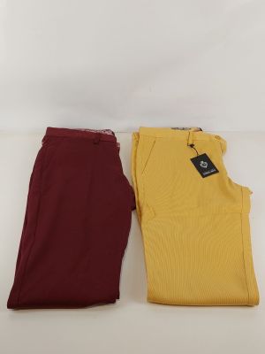 [Lot de 2] - GEORGES RECH - Pantalons Chinos - Slim Fit Coto…