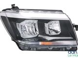 a close up of a headlight of a car on a white background